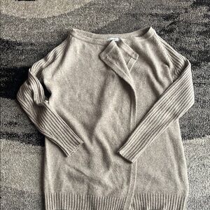 Backdrop Beige Wool-Alpaca Cardigan Size S